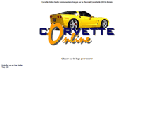 Tablet Screenshot of corvette-online.net